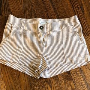 Forever 21 stripe shorts